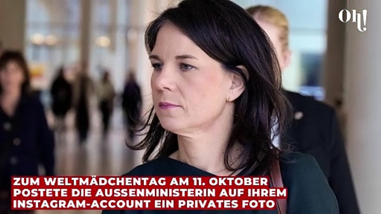 Annalena baerbock über ihren traumberuf: als kind wollte sie nicht politikerin werden