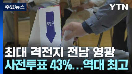 '영광 야당 3파전' 치열...곡성도 투표 순조! / YTN