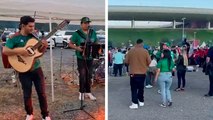 México vs Estados Unidos: Gran ambiente de los aficionados fuera del Estadio Akron previo al partido