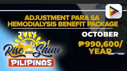 Descargar video: PhilHealth, itinaas ang benefit package para sa mga pasyenteng sumasailalim sa hemodialysis;