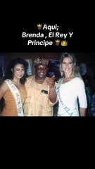 Brenda Bezares cuando conoció al Rey al Príncipe