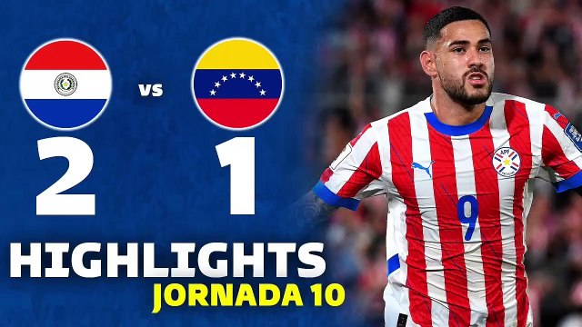 Paraguay vs Venezuela (2-1) Highlights & Goals - World Cup Qualifiers 2024