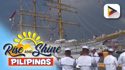 Indonesian Navy training ship na KRI Bima Suci, bubuksan sa publiko ngayong araw