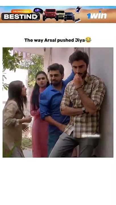 #The_way_Arsal_pushed_Jiya_#iqraaziz_#farhansaeed_#sunochanda_