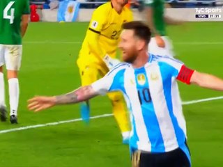 Eliminatorias 2026, Argentina vs Bolivia: 1 a 0