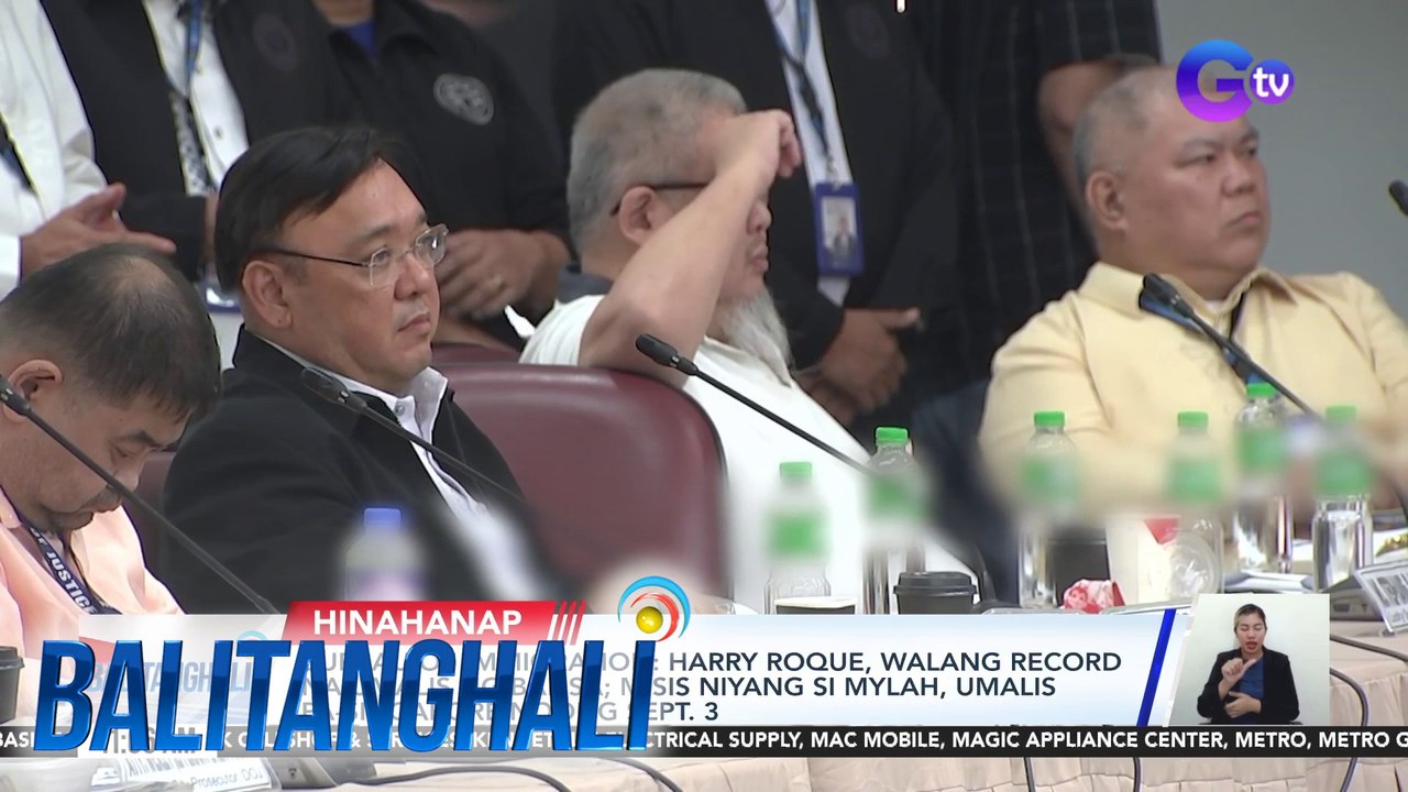 Bureau of Immigration - Harry Roque walang record na umalis ng bansa; Misis niyang si Mylah, umalis pa-Singapore noong Sept. 3 | Balitanghali