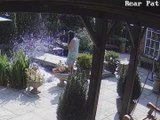 Man Falls Into Pond While Cleaning it