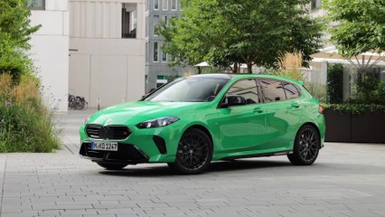 The new BMW M135 xDrive Design Preview in Signal Green
