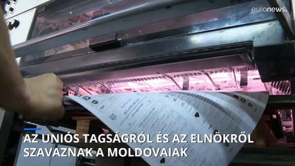 Az uniós tagságról és az elnökről is szavaznak Moldovában