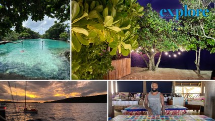 Travelling around Port Vila on the island of Efate, Vanuatu