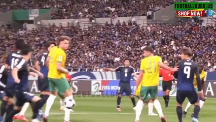 Скачать видео: Japan vs Australia 1 x 1 Highlights & All Goals  AFC World Cup Qualifiers 2026 HD