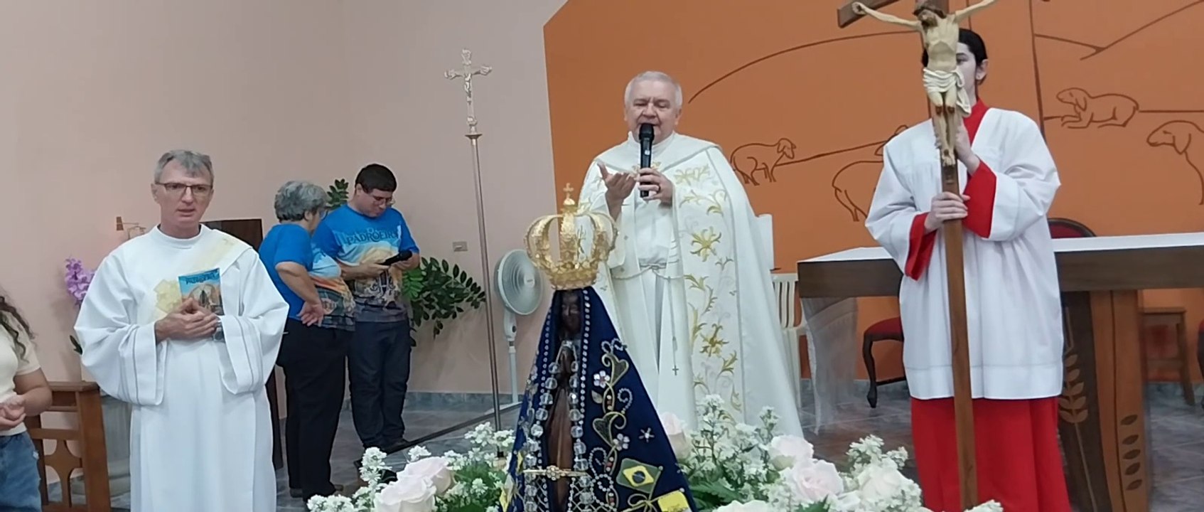 PROCISSÃO E CONSAGRAÇÃO  DE NOSSA SENHORA APARECIDA ARTUR NOGUEIRA 2024