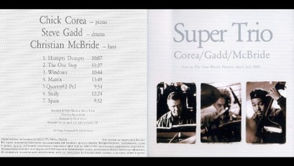 CHICK COREA...01 - Humpty Dumpty