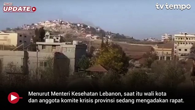 Serangan Israel ke Lebanon Makin Membabi Buta, Wali Kota Nabatiyeh Tewas