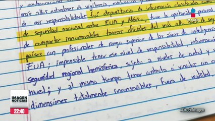 La última súplica. García Luna difunde otra carta en la que pide reconsiderar la sentencia