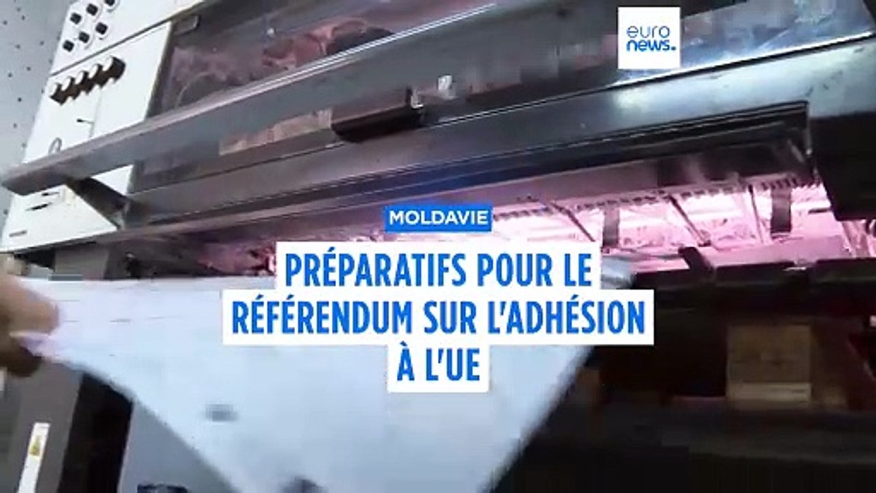 Moldavie : préparatifs d'un référendum sur l'ad...
