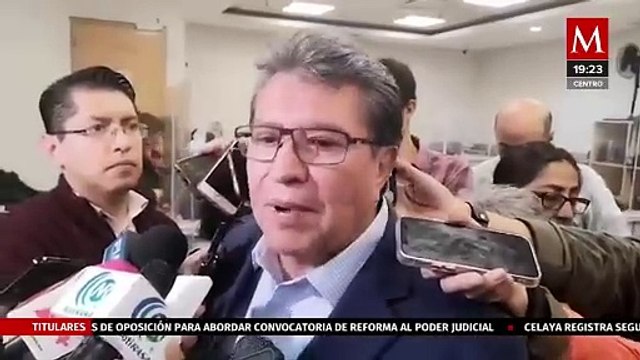 Ricardo Monreal anticipa la presentación de otras diez leyes secundarias de la reforma judicial