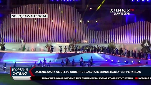 Jateng Juara Umum, Pj Gubernur Janjikan Bonus Bagi Atlet Peparnas