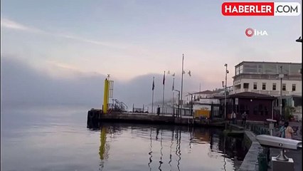 İstanbul'da Sis Etkili Oldu