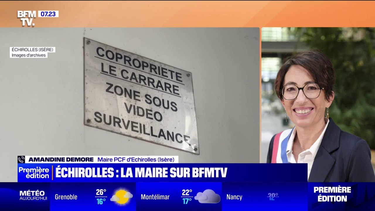 "Il y a des fils à nu, le volet sécurité incendie est défaillant, il y a de gros travaux à faire", explique la maire d'Échirolles au sujet de l'immeuble évacué