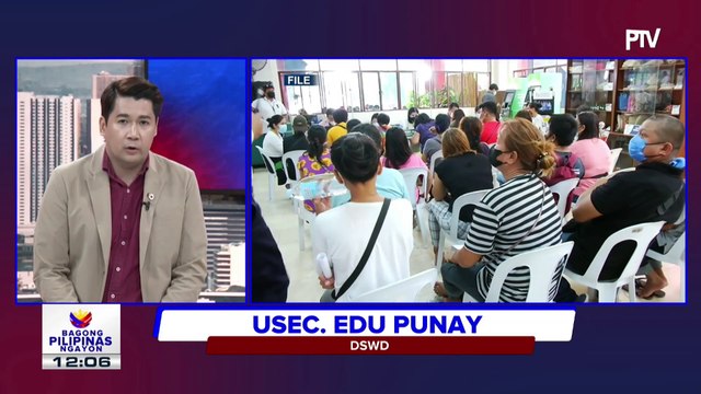 Panayam kay DSWD Usec. Edu Punay kaugnay ng updates sa DSWD