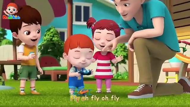 Five Little Monkeys Jumping On The Bed | Safety Education | Educational Songs For Kids - Domi Kids