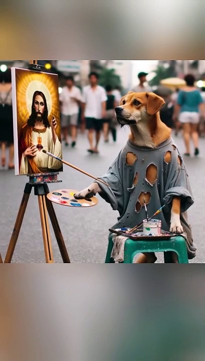 Dog love jesus #jesús #jesus #edit #fé | shorts