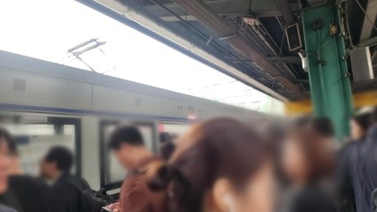 지하철 1호선, 급정거...신길역서 전원 하차 / YTN