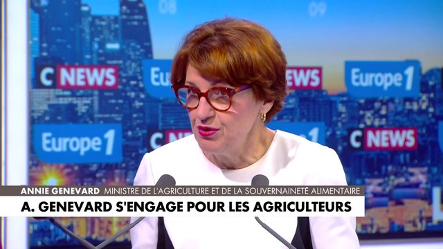 Annie Genevard annonce le versement de la PAC aux agriculteurs dès aujourd'hui