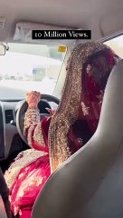 Bridal enjoying song