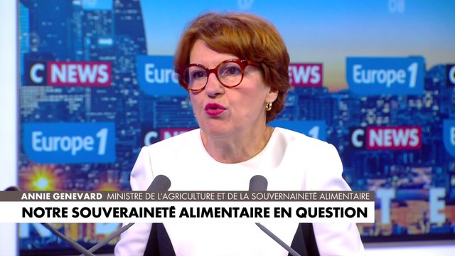 Annie Genevard : «Il faut que nos agriculteurs puissent nourrir la population»