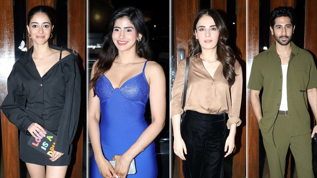 Ananya Panday, Radhika Madan जैसे कई सितारों ने CTRL सक्सेज पार्टी को किया सेलीब्रेट