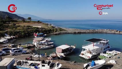 Oltayla tuttuğu 1 buçuk metrelik devasa balığı görünce gözlerine inanamadı