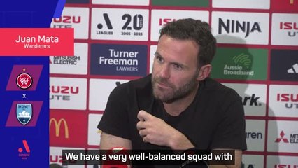 Juan Mata and Douglas Costa prepare to face off in Sydney Derby