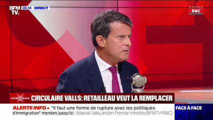 Immigration: Manuel Valls veut "une forme de rupture" avec les politiques menées "depuis plusieurs décennies"