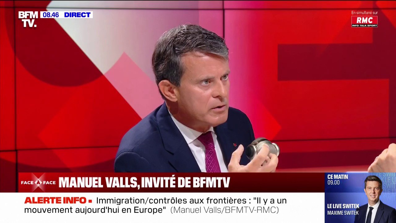 Manuel Valls: "Je pense que l'immigration est une chance pour notre pays"