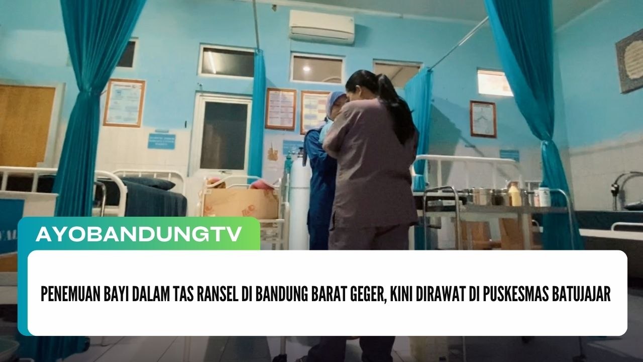 Penemuan Bayi Dalam Tas Ransel di Bandung Barat Geger, Kini Dirawat di Puskesmas Batujajar
