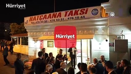 Cumhurbaşkanı Erdoğan'dan taksici esnafına ziyaret