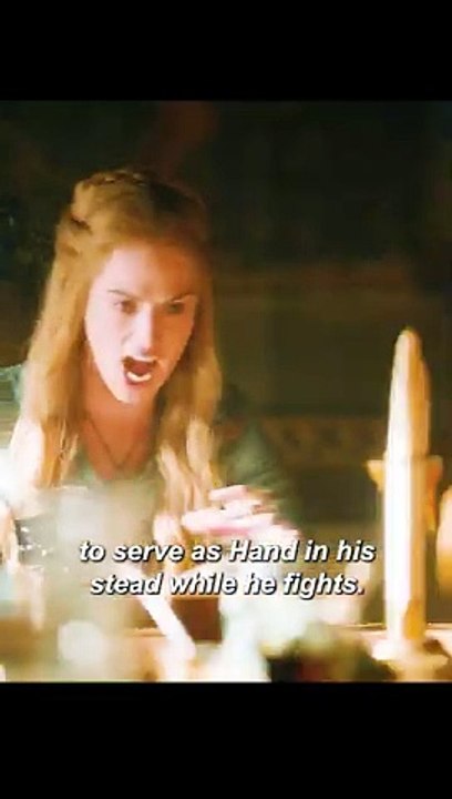 Cersei’s upset about Tyrion being the Hand of the King.#shorts #movie #story