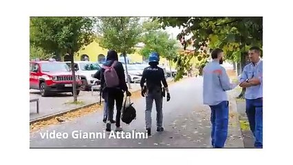 Download Video: Prato, sgombero di un edificio occupato alle porte del centro storico