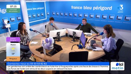 16/10/2024 - ICI Matin France Bleu Périgord en vidéo