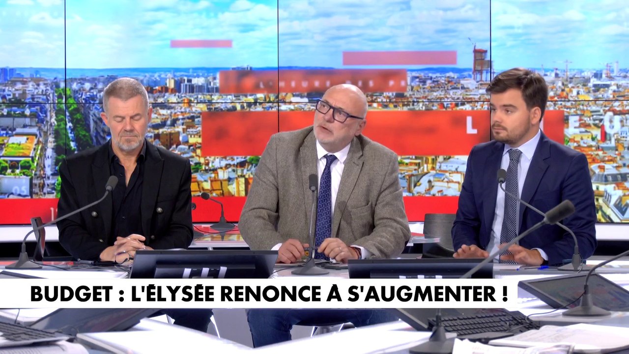 Débat en plateau sur le coût du dîner à l'Élysée lors de la visite du roi des Belges en France