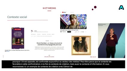 Événement de l'Arcom sur l'impact de l'intelligence artificielle : keynote par Alexandra Bensamoun