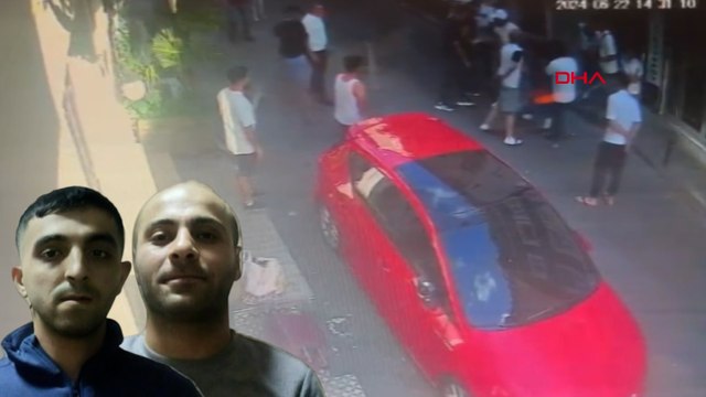 Beyoğlu'nda 1 kişinin yaralandığı silahlı kavganın görüntüleri ortaya çıktı