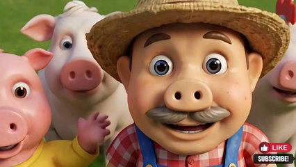 Old McDonald Had a Farm| Animal Sounds | Fun Learning