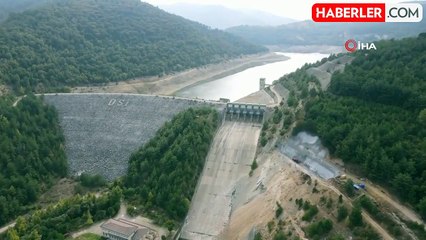 Gönen Barajı'nda Su Seviyesi Kritik Eşiğe Geldi