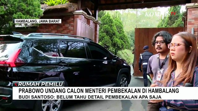 Sapa dan Lambaian Tangan Gibran Rakabuming Raka saat Masuk Ke Rumah Prabowo di Hambalang
