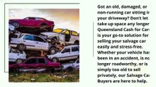 Sell Your Salvage Car Easily: Trusted Buyers - Queensland Cash for Cars