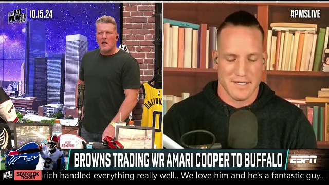 A ‘HEIST’_ Reaction to Browns trading Amari Cooper to Bills _ The Pat McAfee Show