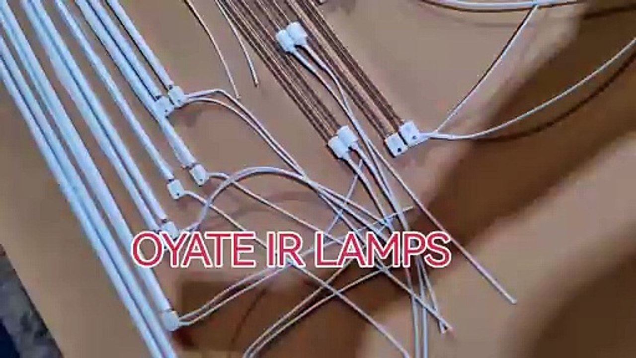 3000w OYATE IR lamps shortwave infrared heating lamp ir lamps for Semi-automatic bottle blowing machine